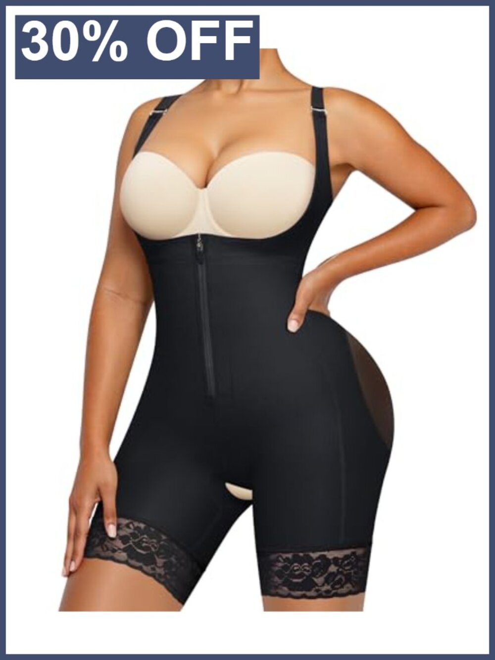 Nebility Fajas Colombianas Bodysuit Shapewear Tummy Control